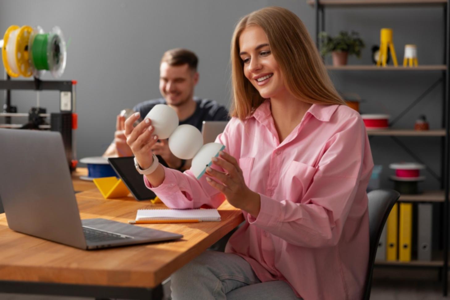Professional financial consultant reviewing strategic business plans